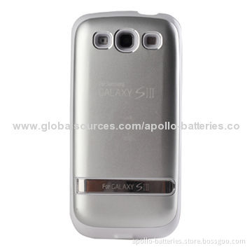 Hot Sale Rechargeable Battery Case for Samsung Galaxy S3 (i9500), 3,200mAh